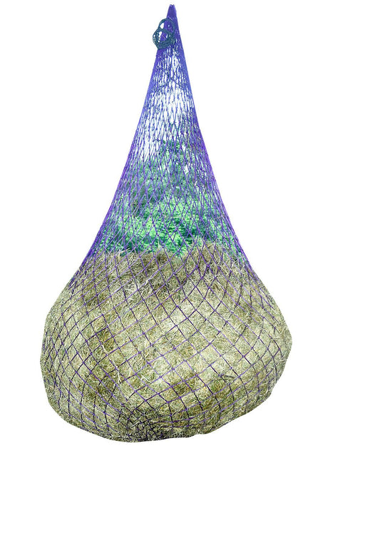 40'' Slow Trickle Feed Very Small Hole Haynet Haylage Hay Net Ringed 5 Colours