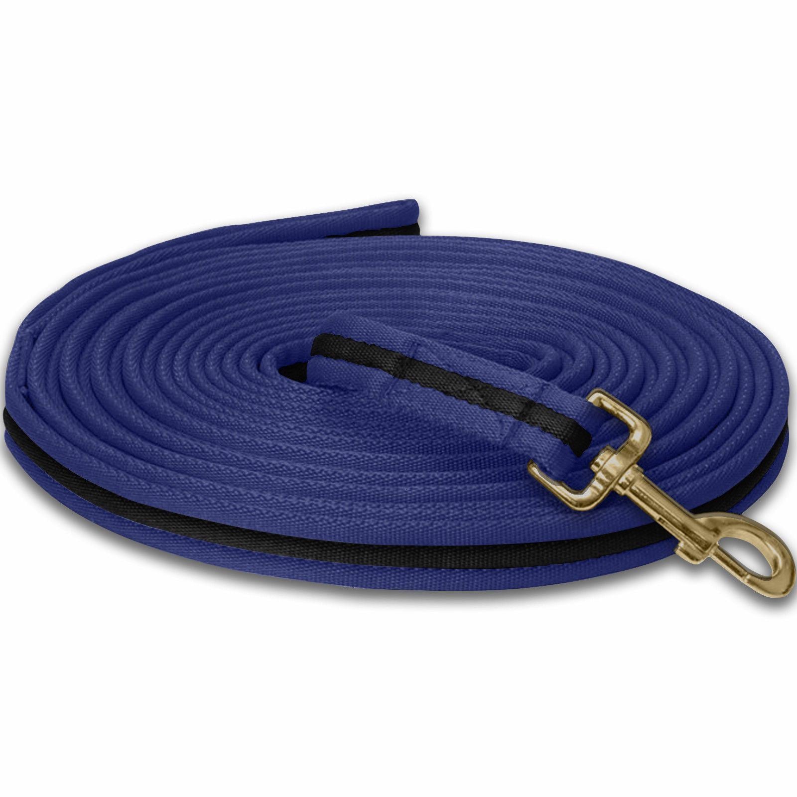 8 Metre Soft Padded Lunging Rein Pony Horse Training Long Lunge Line 22 Colours