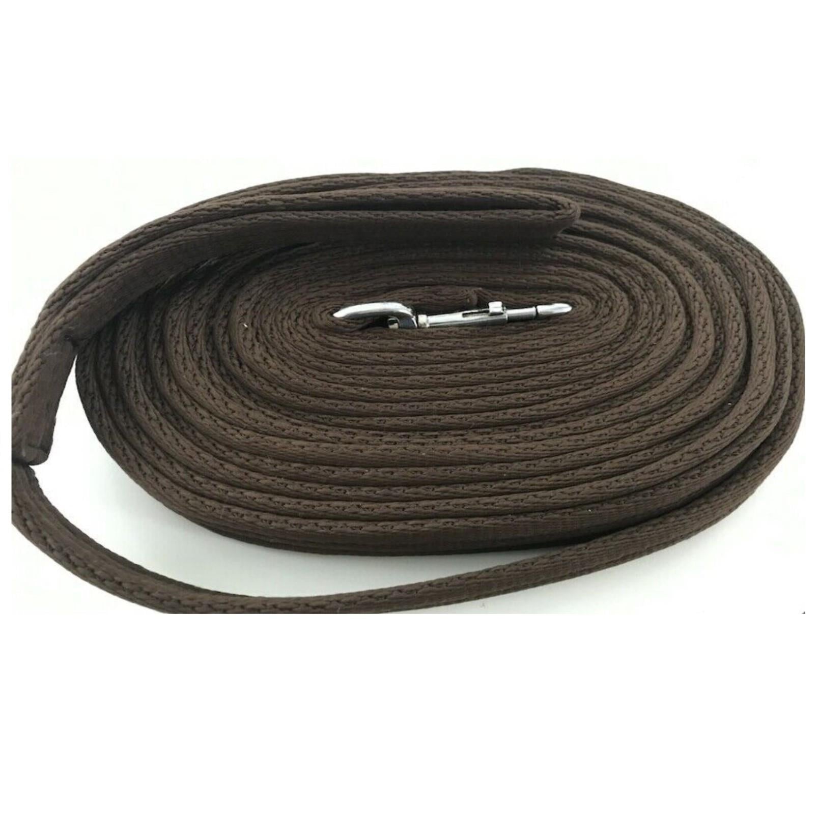 8 Metre Soft Padded Lunging Rein Pony Horse Training Long Lunge Line 22 Colours