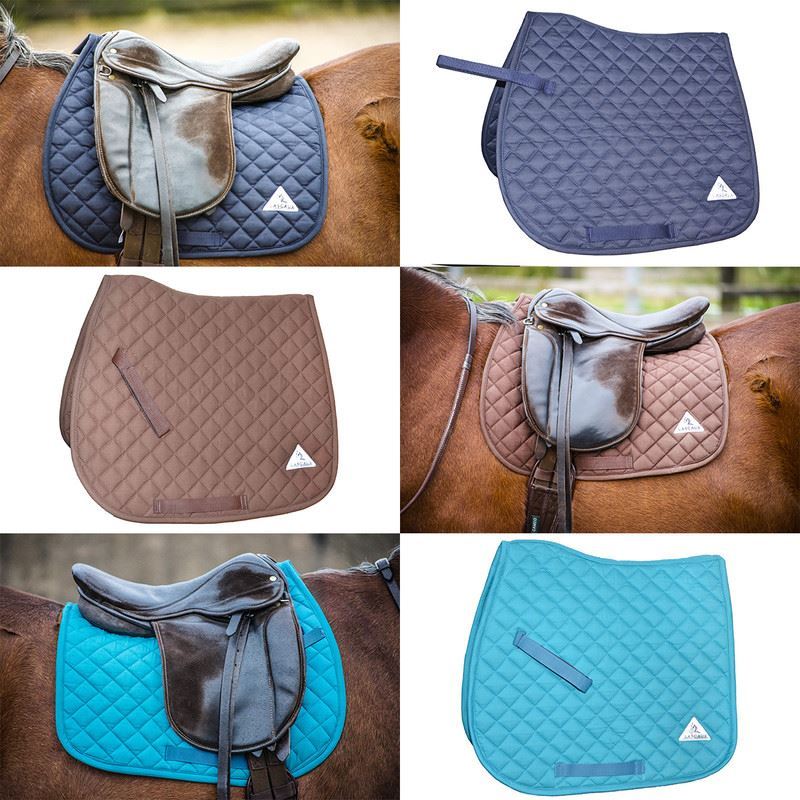 Diamond Quilted Saddlecloth Saddle Pads Numnah Jumping Event 6 Colours 2 Sizes